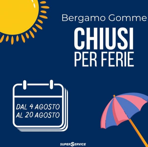 CHIUSI PER FERIE